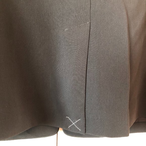 NWT Pitch Black Longline Smooth Blazer by Express - Size 00 - Picture 8 of 16